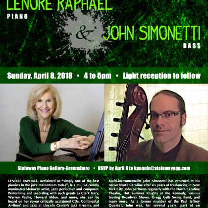 /news/greensboro-events/Lenore-Raphael